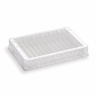 204365-100- Резервуар, 12 колонок, полипропилен, 7 мл/колонка, макс. объем 84 мл, пирамидальная геометрия основания, высота 19 мм, облученный, 25 шт/уп