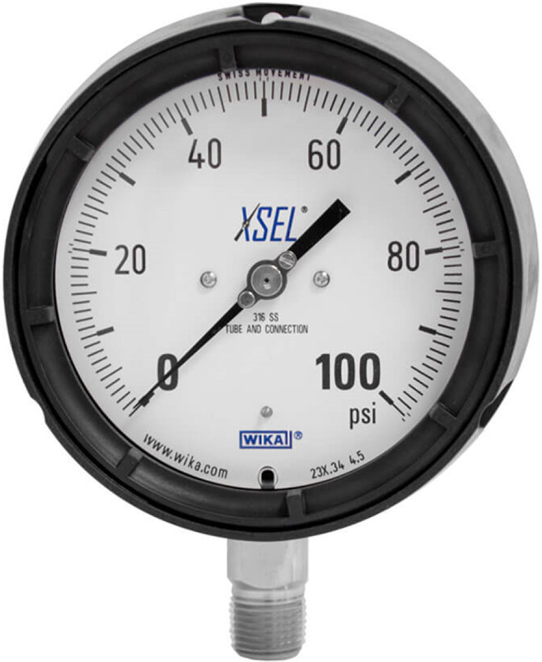 Манометры WIKA 232.34 и 233.34