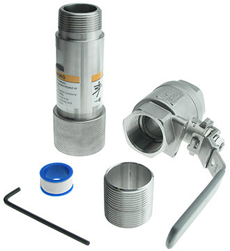 Шаровой кран Rosemount Analytical 1 1/4 в сборе