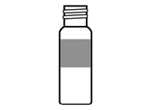 5183-4449- Obsolete. No replacement recommendation. Screw top vial, clear with write-on, 4ml 100/pk