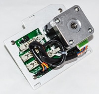 410105021 — Двигатель затвора в сборе с датчиком, используется с пробоотборниками серии G1888A.