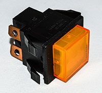 4810033600- КНОПКА ПЕРЕКЛЮЧАТЕЛЯ ЖЕЛТЫЙ С ПОДСВЕТКОЙ