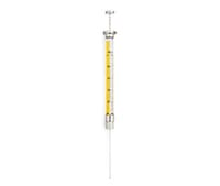 5190-1511- Manual syringe, 100 µL PTFE removable needle bevel tip