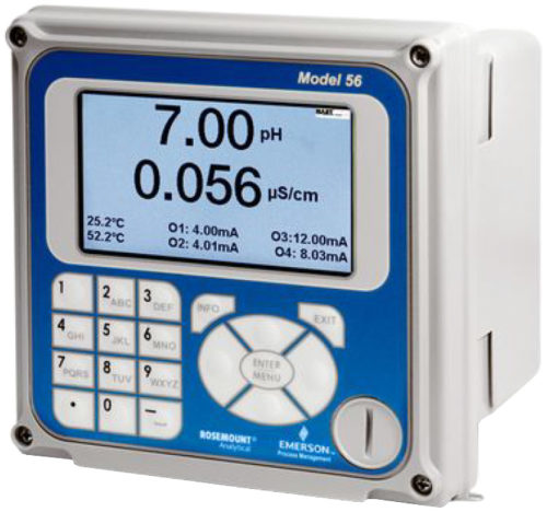 Анализатор Rosemount Analytical 56 с двумя входами