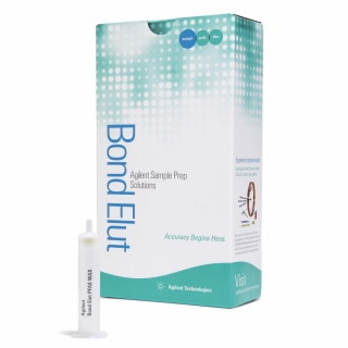 5610-2150- Bond Elut PFAS WAX, 150 мг, 6 мл, 30 шт./уп. Соответствует проекту метода 1633 Агентства по охране окружающей среды (август 2021 г.). Подходит для методов ISO 21675:2019. Экономически эффективный вариант для нерегулируемых или модифицированных методов PFAS, обеспечивающий гибкость в выборе массы слоя.