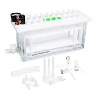 5982-9120- 20 Port Vacuum Extraction Manifold Assembly Includes rack for 16 mm x 100 mm tubes