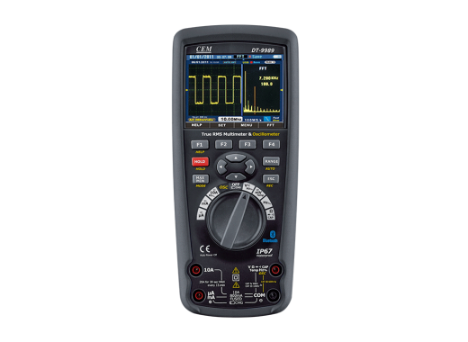 Ручной мультиметр/осциллограф CEM DT-9989
