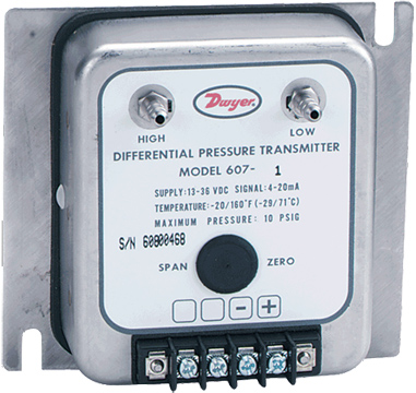 Датчики перепада давления Dwyer 607