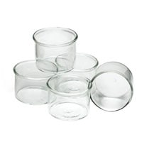 6610008200- Glass beakers, 25, 5/pk