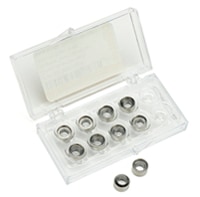 8001-0214- Obsolete. No replacement recommendation. Agilent ferrule for Shimadzu, 5 mm, graphite, for 5 mm od packed column, 10/pk.