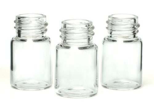 8010-0022-Устарело. Заменен на 9301-1377. Флакон с завинчивающейся крышкой, 6 мл, 16 мм, прозрачный, 100 шт./уп.