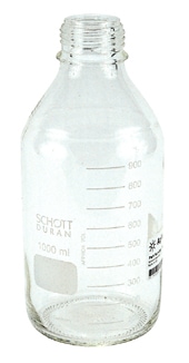 9301-1420- Устарело. Заменен на 9301-6524. Бутылка с растворителем (GL45), прозрачная, 1 л.