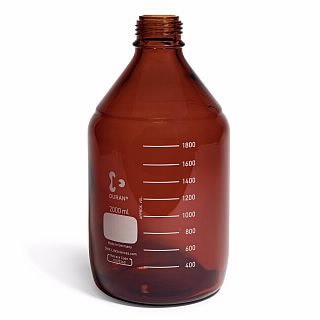 9301-6341- Solvent bottle (GL45) amber, 2 L