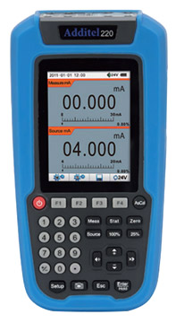 Многофункциональный калибратор контуров Additel ADT 220