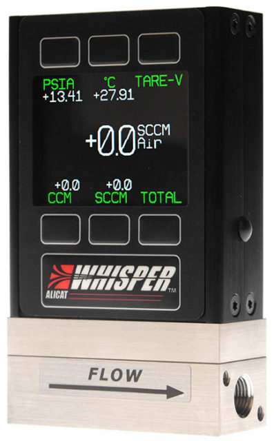 Alicat Scientific Whisper MW Series Mass Flow Meter
