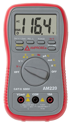 Цифровые мультиметры Amprobe AM-220 и AM-240
