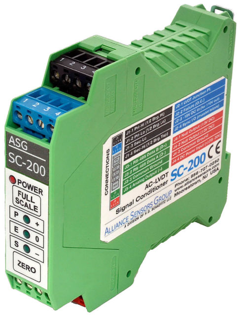 Alliance Sensors Group SC-200 LVDT Transmitter