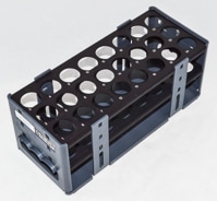 AX1447-1- Стойка 25 x 150 мм, вмещает 24 пробирки для 971-FP, вмещает 24 пробирки, с технологией радиочастотной идентификации (RFID)