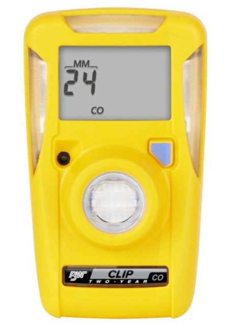 Одиночный детектор газа Honeywell BW Clip