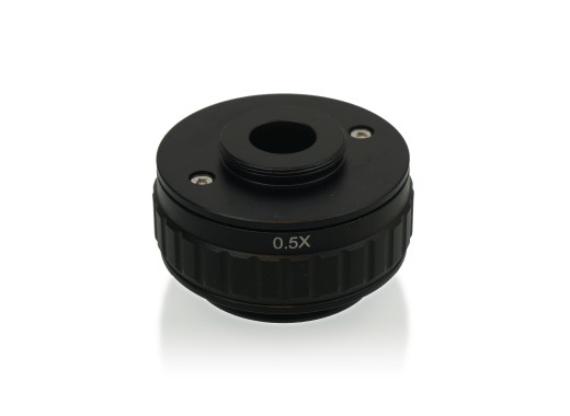 Адаптер C-mount для микроскопа 0,5x (зажимной тип)