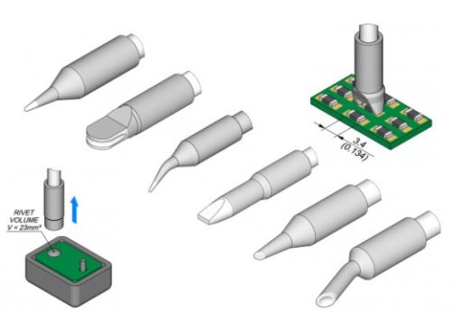 Жала для пайки серии JBC C245