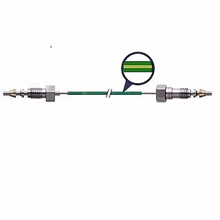 G7132-60002- 1290 Bio Capillary Interconnect Assembly. MP35N, coiled with 2 fittings