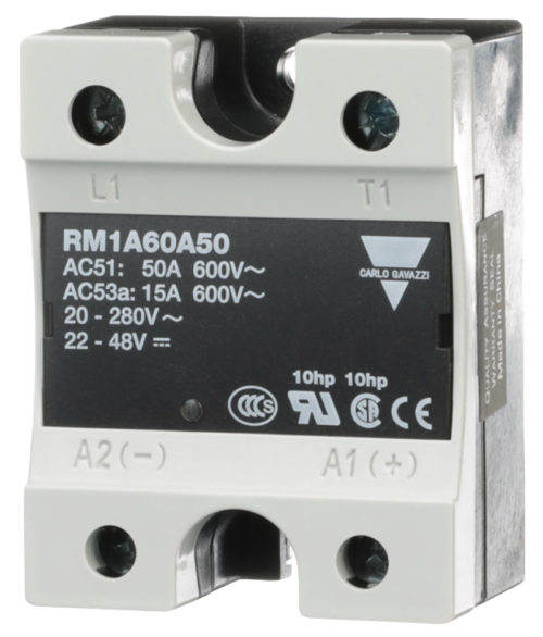 Твердотельное реле Carlo Gavazzi серии RM1A/B