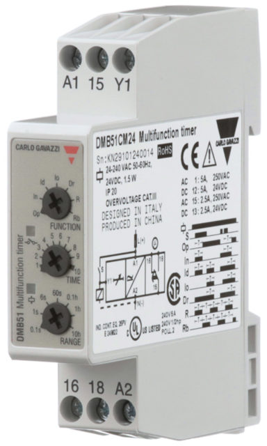 Таймер серии Carlo Gavazzi DMB51/71
