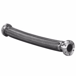 FLB00751800- Flexible coupling, braided, 0.75 inch od, 1.33 inch ConFlat flange, 18 inch long