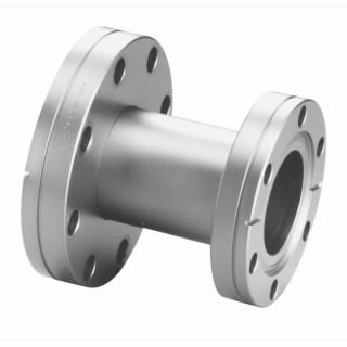 FA06000133- Переходной ниппель, нержавеющая сталь 304, фланец ConFlat 6,00–1,33 дюйма, длина 2,50 дюйма.