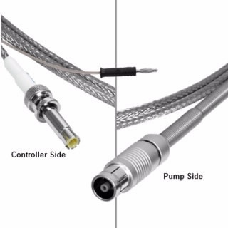 9290706M006- Высоковольтный кабель ионного насоса, 15 метров, разъем Kings на стороне контроллера, разъем Fischer на стороне насоса, радиационностойкий