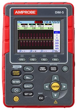 Анализатор качества электроэнергии Amprobe DM-5