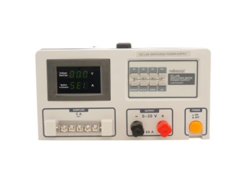 Источник питания 0–30 В, 0–60 А