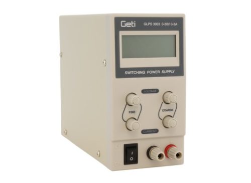 Источник питания 0–30 В, 0–3 А с ЖК-дисплеем (винтовой разъем)