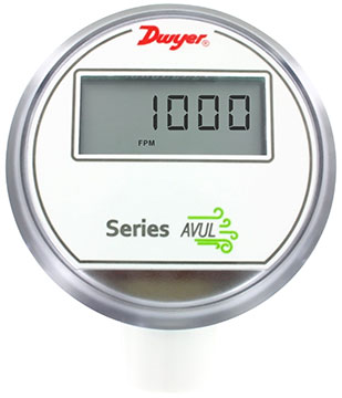 Датчик скорости воздуха серии Dwyer AVUL