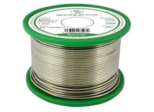 Бессвинцовая пайка премиум-класса со смоляным флюсом.