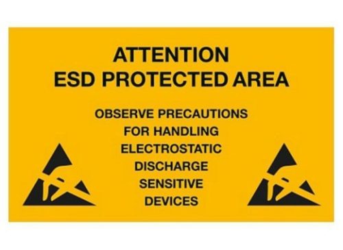 Наклейка с предупреждением EPA 300x150 мм