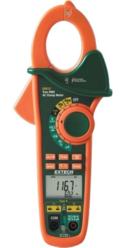 Измерительные клещи Extech EX612 с двумя входами