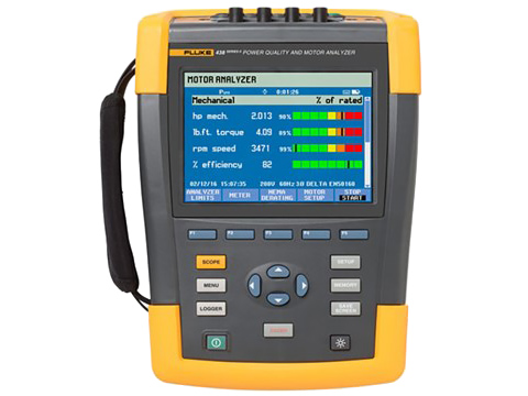 Fluke 438-II Power Quality & Motor Analyzer