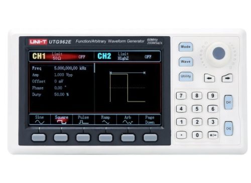 Функции генератора UNI-T UTG962E