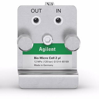 G1314-60189- Био-микропроточная кювета VWD 3 мм, 2 мкл, RFID-метка