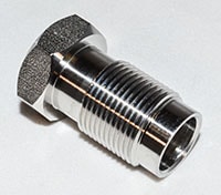 G1361-25203 — Переходник клапана, длинный, внутренний, используется с системами жидкостной хроматографии 1260 Infinity, модулями препаративных насосов G1361A.