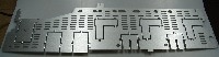 G1530-00225- Rear top panel, used with series 6890 gas chromatography systems, models 6890A and 6890+