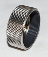 G1544-20650 — Гайка с накаткой для вентиляционных ловушек, используется с системами газовой хроматографии серий 6890 (вход PTV) и 7890 (входы SS, PTV и VI).