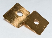 G1833-01077- Монтажная пластина (кронштейн) для коробки горелки сзади, используется с ИСП-МС серии 7500.