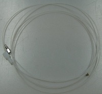 G1969-60086- Stream selector valve long drain tubing assembly. Tubing, TEFZEL, 0.030-inch id, 0.064-inch od, 2130-mm (7 feet) length, 1 x 1/16-inch stainless steel fitting, 1 x TEFZEL fitting, used for stream selector valve to waste bottle, with single quad 61XX series, TOF 62XX series, ion trap 63XX series, triple quad 64XX series, and Q-TOF 65XX series