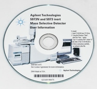 Информация для пользователя G3169-90075-5973N и 5973 Inert MSD.