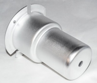 G3170-00405- Interface cover, transferline cup, 75EI/CI, for CI and EI gas chromatography/mass spectrometry, used with series 5975, 5977 and 7000, systems 5975C, 5975C-TAD, 5975E, 5977A, 5977E, G7000C and 7002, and for CI upgrade kits, used with series 5975, system upgrades from EI to CI