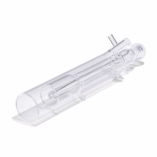 G3280-80080- Quartz Torch, single-piece, 1.5 mm id tapered injector, for organic solvent analysis with Agilent 7700, 7800, 7850, 7900, 8800, 8900 ICP-MS. Suitable for organic applications, but not inert to samples containing hydrofluoric acid (HF)