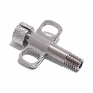 G3440-81018- Гайка с крыльчаткой колонки Agilent, муфта, вход/детектор. Затягиваемая пальцами гайка капиллярной колонки на входе/детекторе со съемным компрессионным кольцом для облегчения измерения глубины колонки и ее установки.